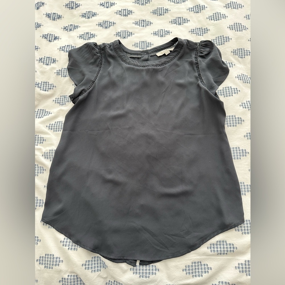 LOFT Button Back Blouse Size Small